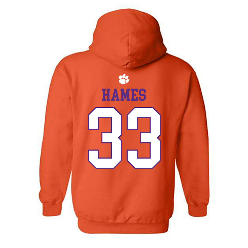 Clemson - NCAA Softball : Lexie Hames - Classic Shersey Hooded Sweatshirt-1