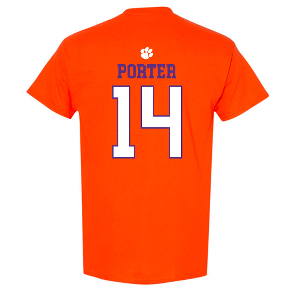 Clemson - NCAA Women's Basketball : Addie Porter - Classic Shersey T-Shirt-1
