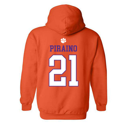 Clemson - NCAA Women's Lacrosse : Jayden Piraino - Classic Shersey Hooded Sweatshirt-1