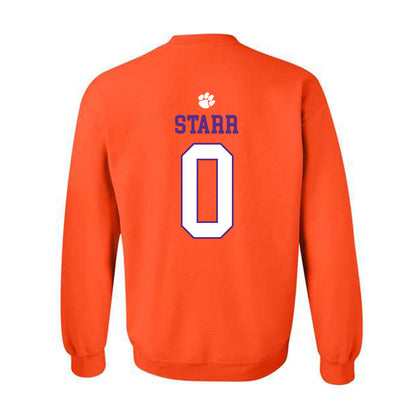 Clemson - NCAA Football : Donovan Starr - Classic Shersey Crewneck Sweatshirt-1