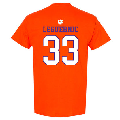Clemson - NCAA Baseball : Justin LeGuernic - Classic Shersey T-Shirt-1