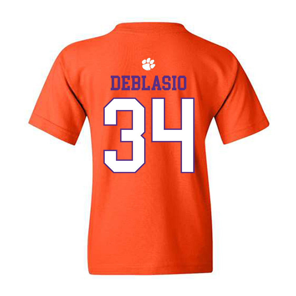 Clemson - NCAA Women's Lacrosse : Jordan DeBlasio - Classic Shersey Youth T-Shirt-1