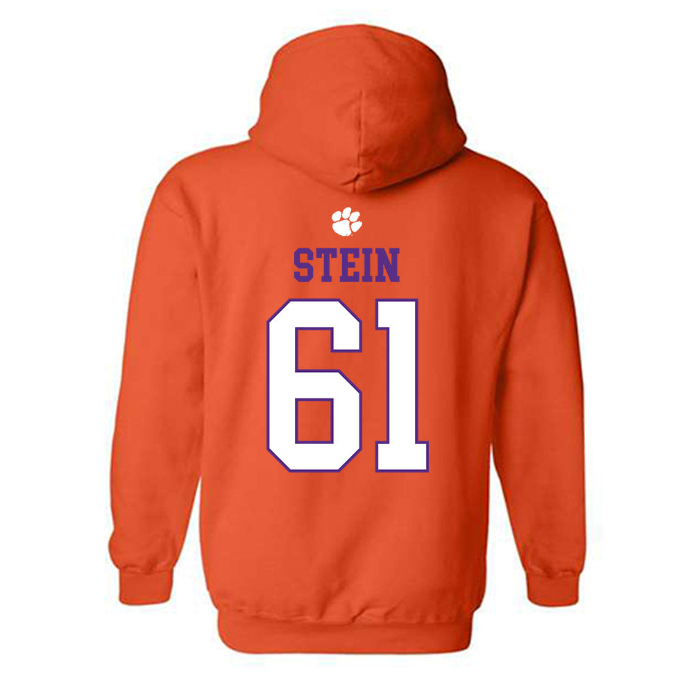 Clemson - NCAA Football : Danny Stein - Classic Shersey Hooded Sweatshirt-1