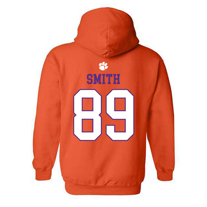 Clemson - NCAA Football : Jack Smith - Classic Shersey Hooded Sweatshirt-1