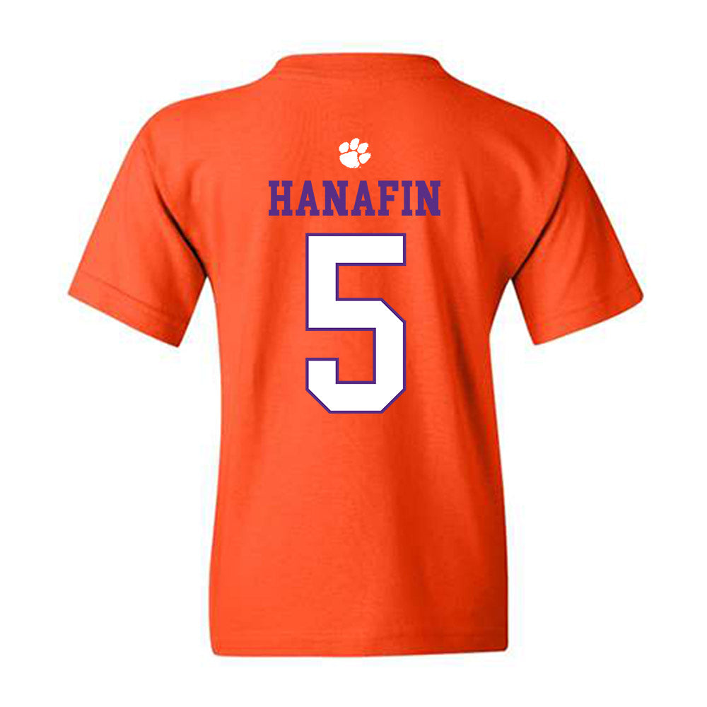 Clemson - NCAA Football : Ronan Hanafin - Classic Shersey Youth T-Shirt-1
