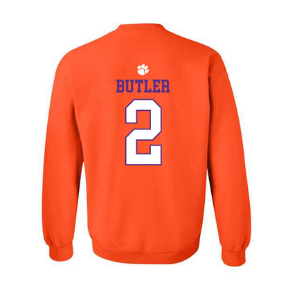 Clemson - NCAA Women's Basketball : Jakerra Butler - Classic Shersey Crewneck Sweatshirt-1