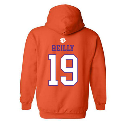 Clemson - NCAA Football : Brayden Reilly - Classic Shersey Hooded Sweatshirt-1