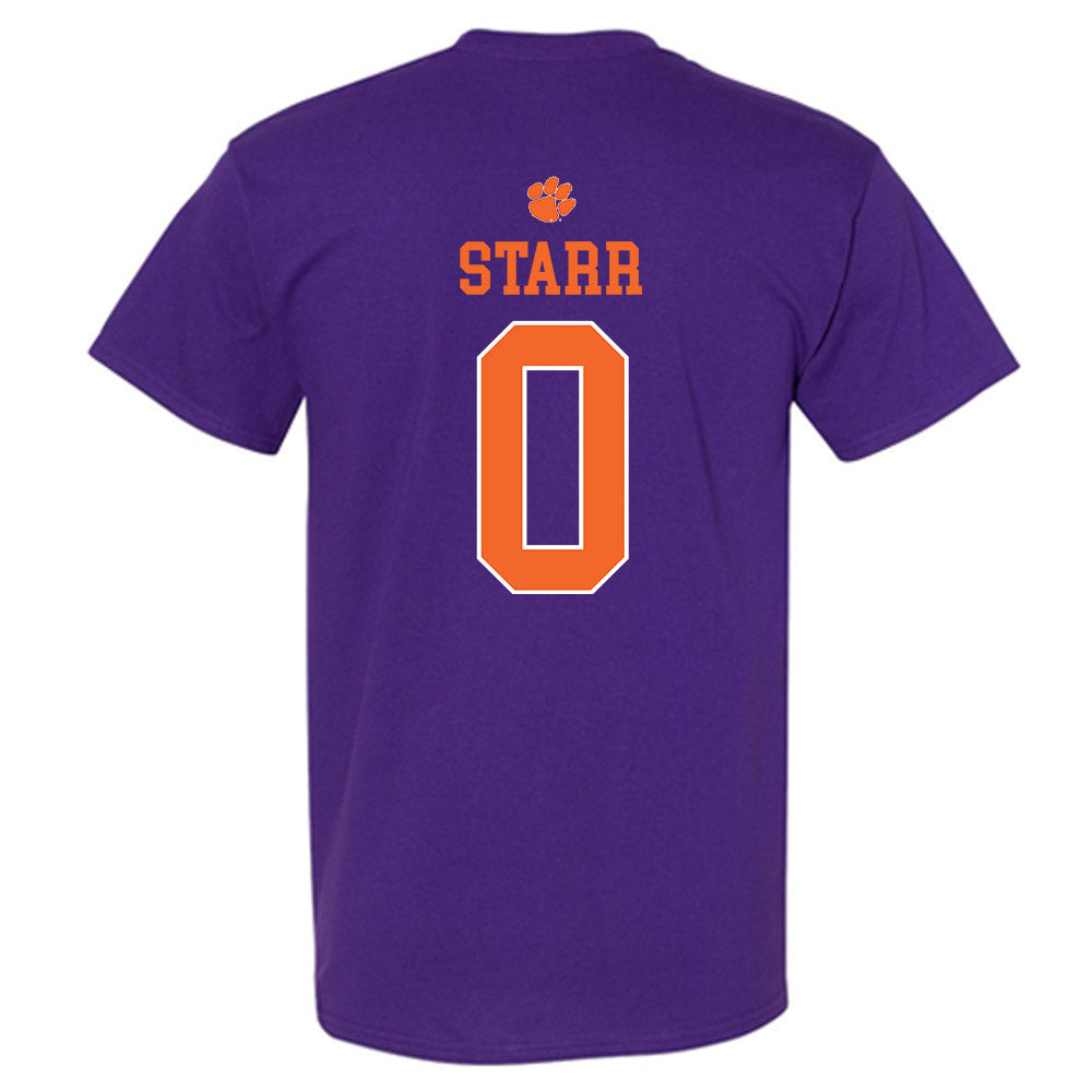 Clemson - NCAA Football : Donovan Starr - Classic Shersey T-Shirt-1