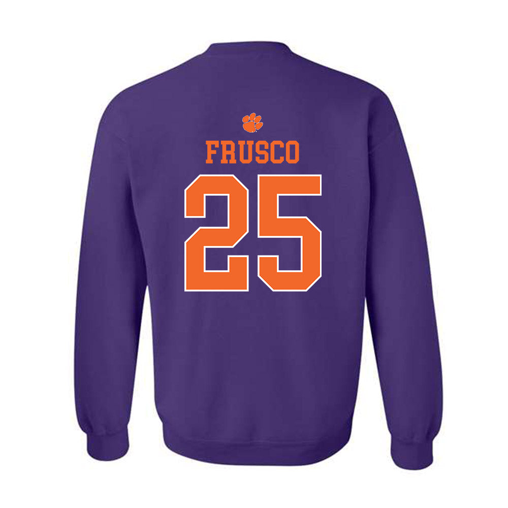 Clemson - NCAA Baseball : Nicholas Frusco - Classic Shersey Crewneck Sweatshirt-1