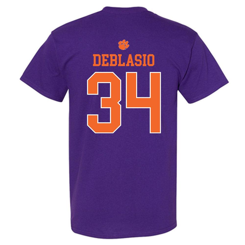 Clemson - NCAA Women's Lacrosse : Jordan DeBlasio - Classic Shersey T-Shirt-1