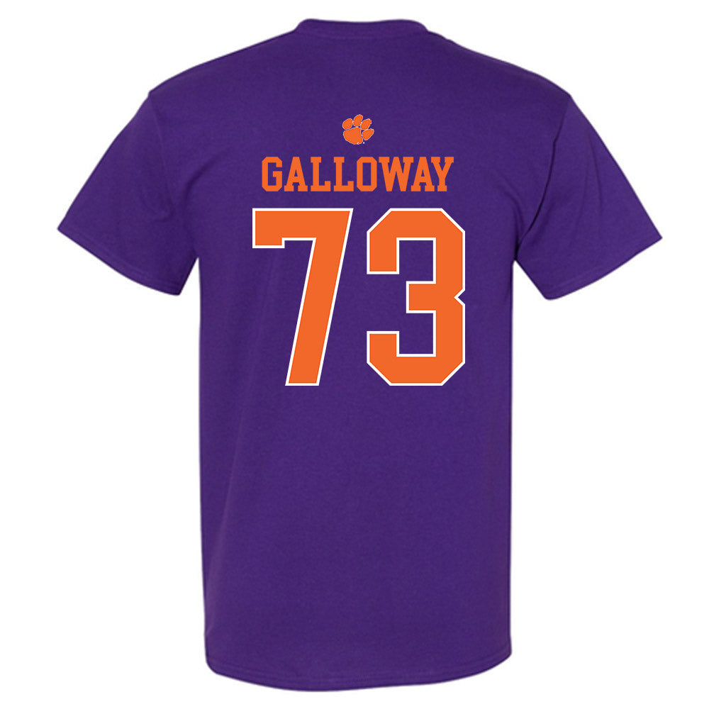 Clemson - NCAA Football : Hayes Galloway - Classic Shersey T-Shirt-1