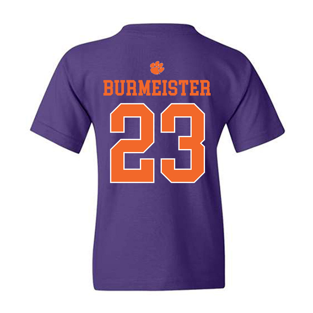 Clemson - NCAA Softball : Sophia Burmeister - Classic Shersey Youth T-Shirt-1