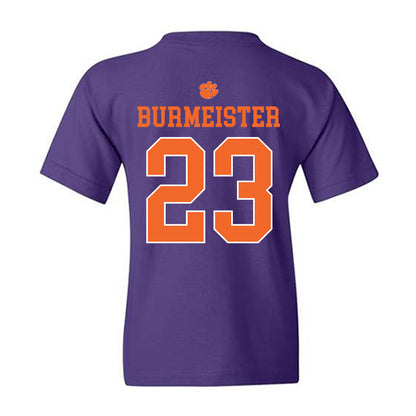 Clemson - NCAA Softball : Sophia Burmeister - Classic Shersey Youth T-Shirt-1