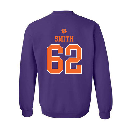 Clemson - NCAA Football : Bryce Smith - Classic Shersey Crewneck Sweatshirt-1