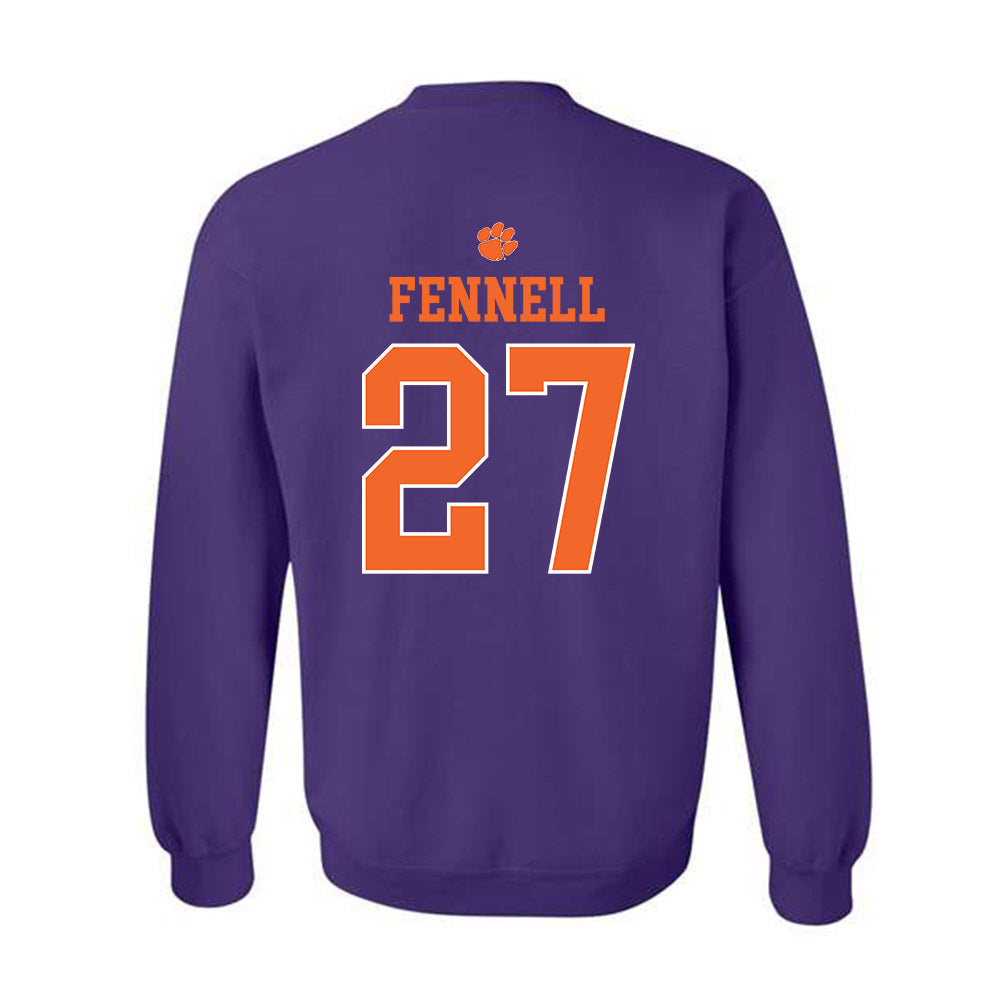 Clemson - NCAA Softball : Riley Fennell - Classic Shersey Crewneck Sweatshirt-1