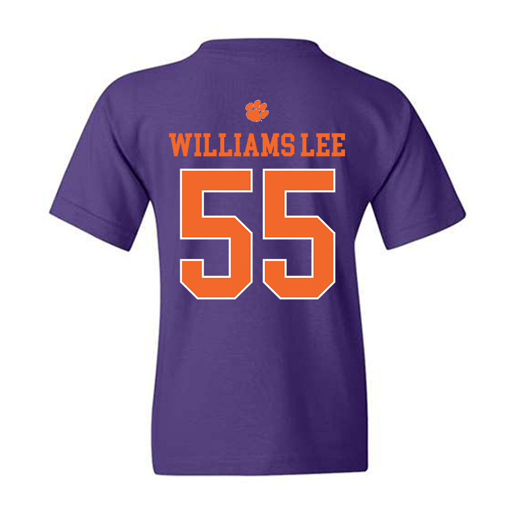 Clemson - NCAA Football : Makhi Williams Lee - Classic Shersey Youth T-Shirt-1