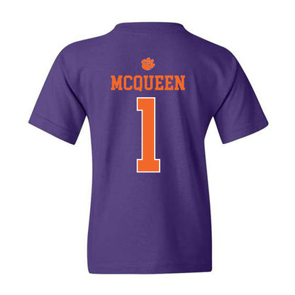 Clemson - NCAA Women's Basketball : Loyal McQueen - Classic Shersey Youth T-Shirt