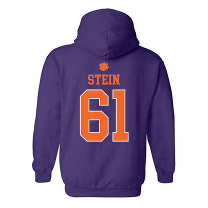 Clemson - NCAA Football : Danny Stein - Classic Shersey Hooded Sweatshirt-1