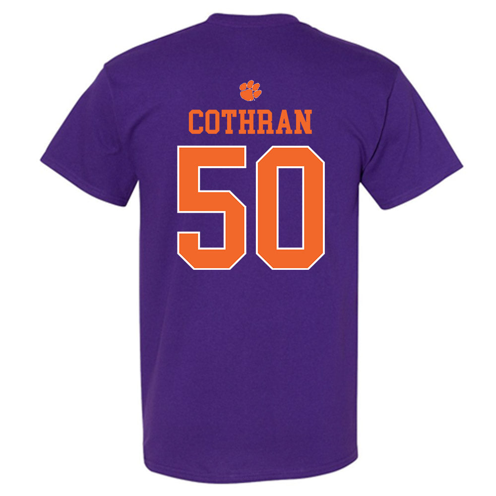 Clemson - NCAA Football : Fletcher Cothran - Classic Shersey T-Shirt-1
