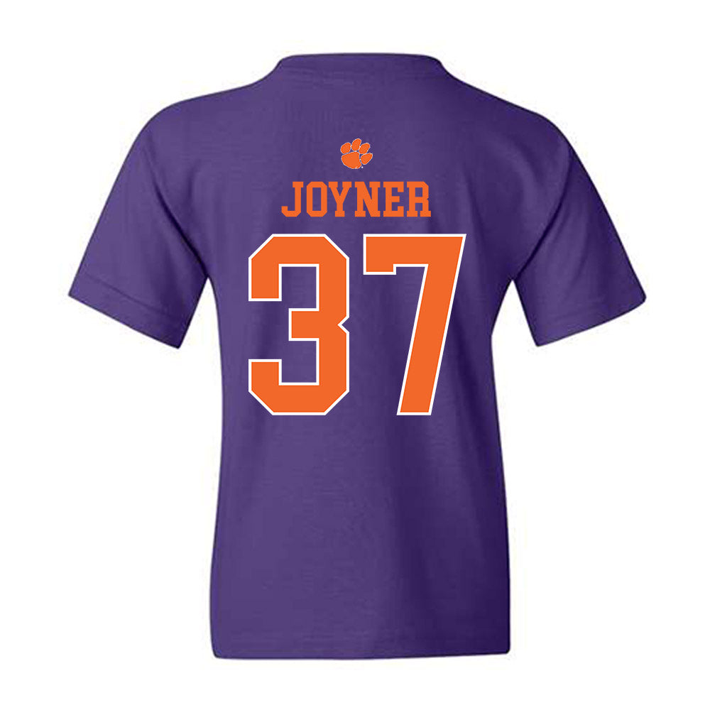 Clemson - NCAA Football : Davion Joyner - Classic Shersey Youth T-Shirt-1
