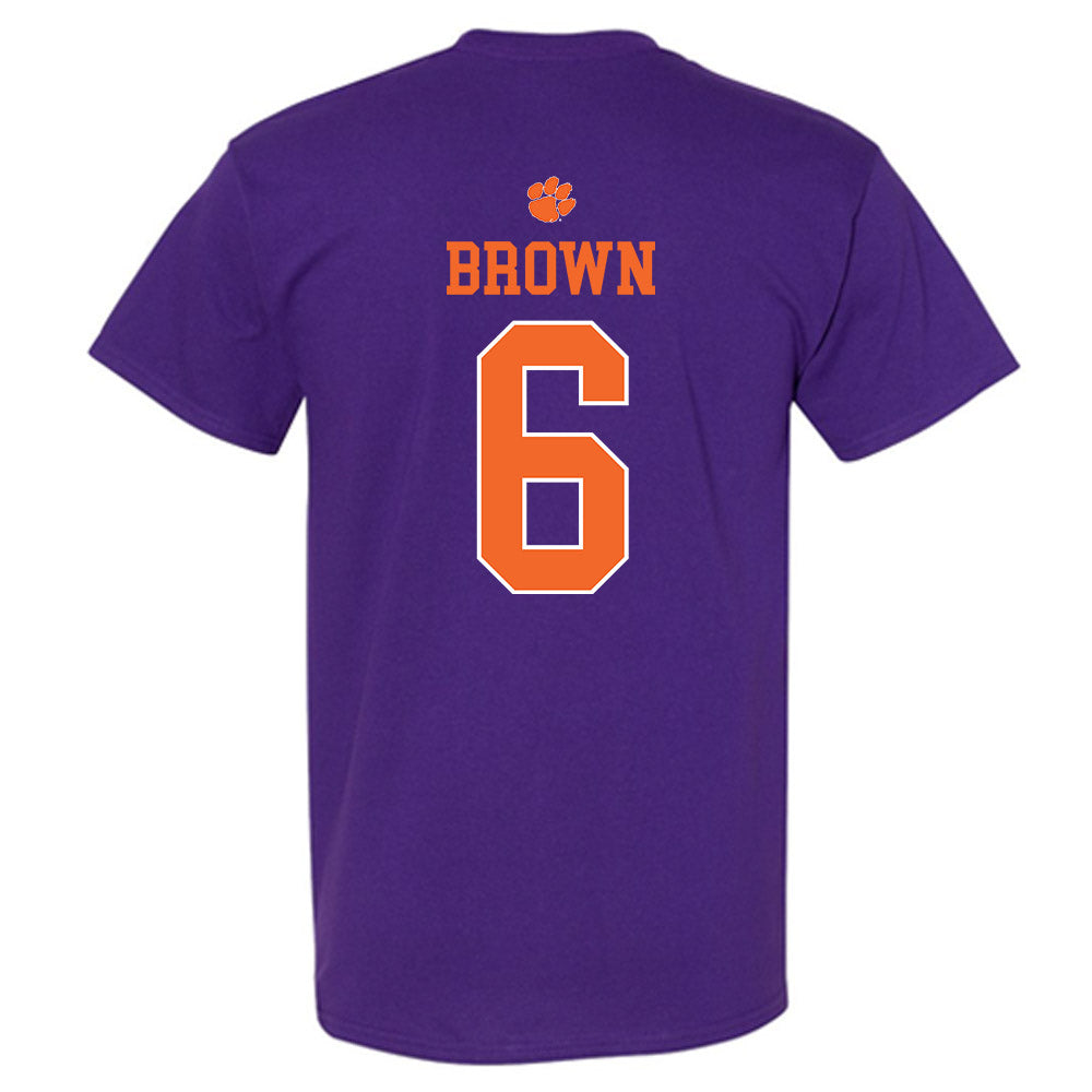 Clemson - NCAA Football : Tyler Brown - Classic Shersey T-Shirt-1