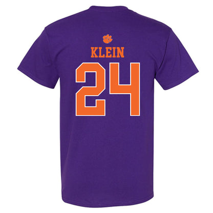 Clemson - NCAA Women's Soccer : Reese Klein - Classic Shersey T-Shirt-1