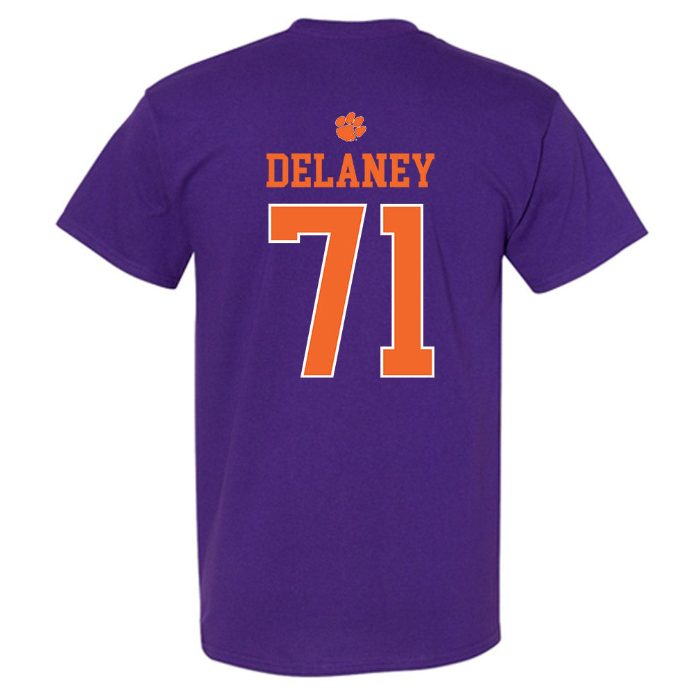 Clemson - NCAA Football : Leo Delaney - Classic Shersey T-Shirt-1