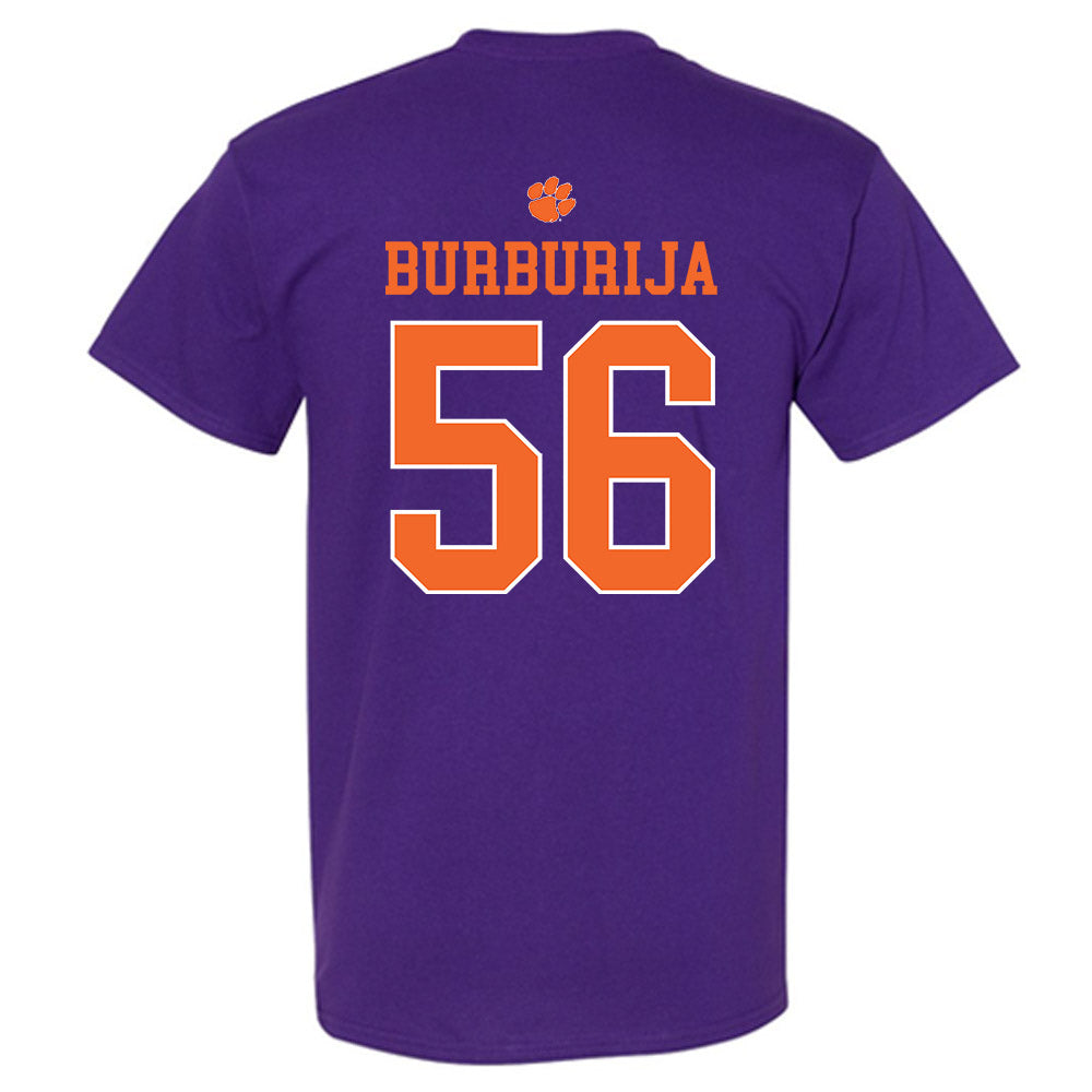 Clemson - NCAA Football : Andy Burburija - Classic Shersey T-Shirt-1
