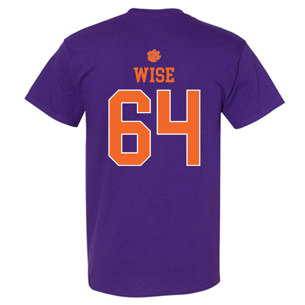 Clemson - NCAA Football : Grant Wise - Classic Shersey T-Shirt-1
