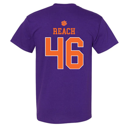 Clemson - NCAA Football : Jackson Reach - Classic Shersey T-Shirt-1