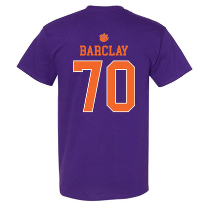 Clemson - NCAA Football : Chancellor Barclay - Classic Shersey T-Shirt-1