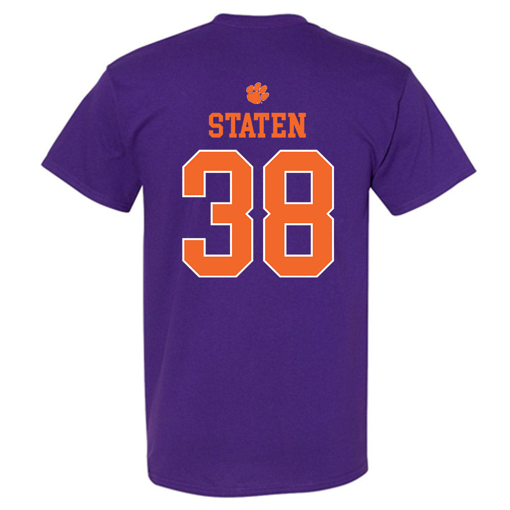 Clemson - NCAA Football : Dominic Staten - Classic Shersey T-Shirt-1