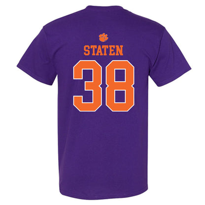 Clemson - NCAA Football : Dominic Staten - Classic Shersey T-Shirt-1
