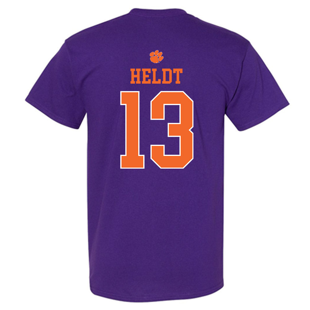 Clemson - NCAA Football : Will Heldt - Classic Shersey T-Shirt-1