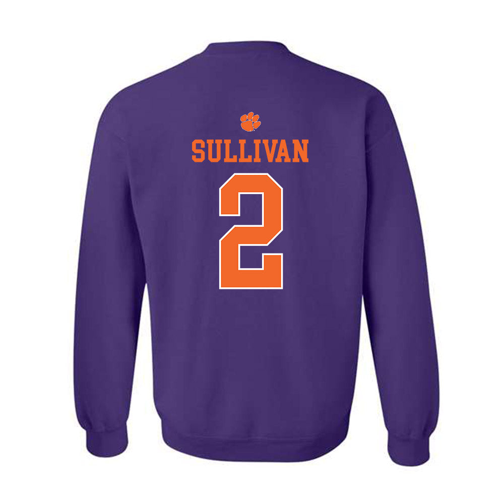 Clemson - NCAA Baseball : Briggs SULLIVAN - Classic Shersey Crewneck Sweatshirt-1
