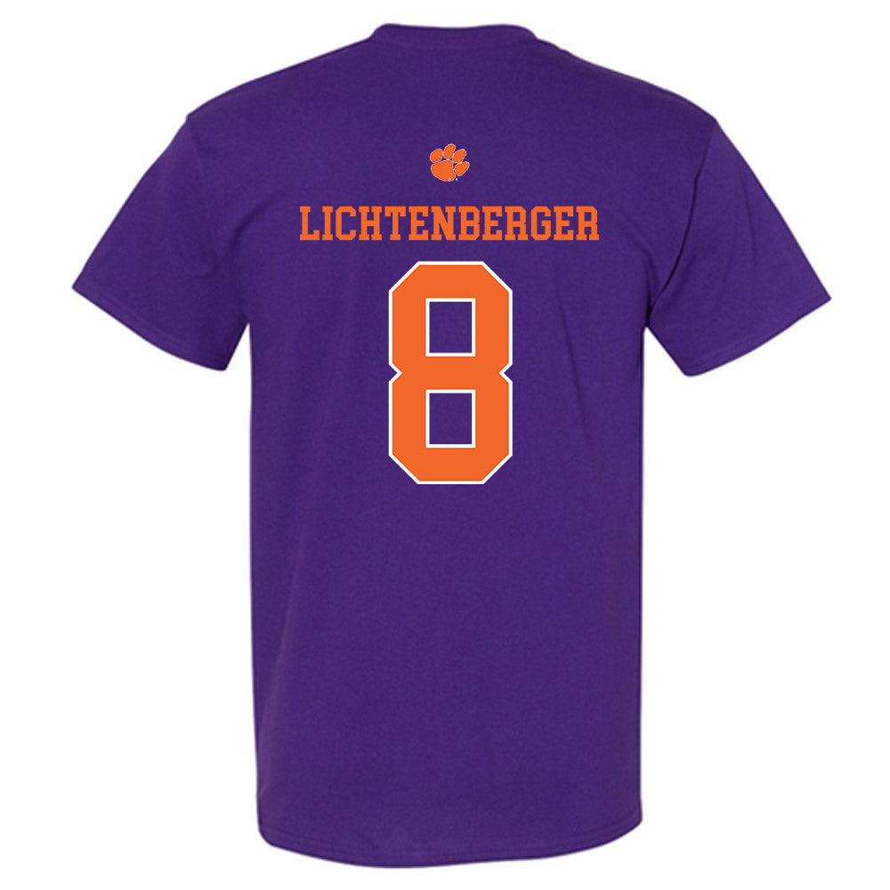 Clemson - NCAA Baseball : Tyler Lichtenberger - Classic Shersey T-Shirt-1