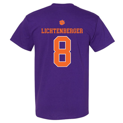 Clemson - NCAA Baseball : Tyler Lichtenberger - Classic Shersey T-Shirt-1
