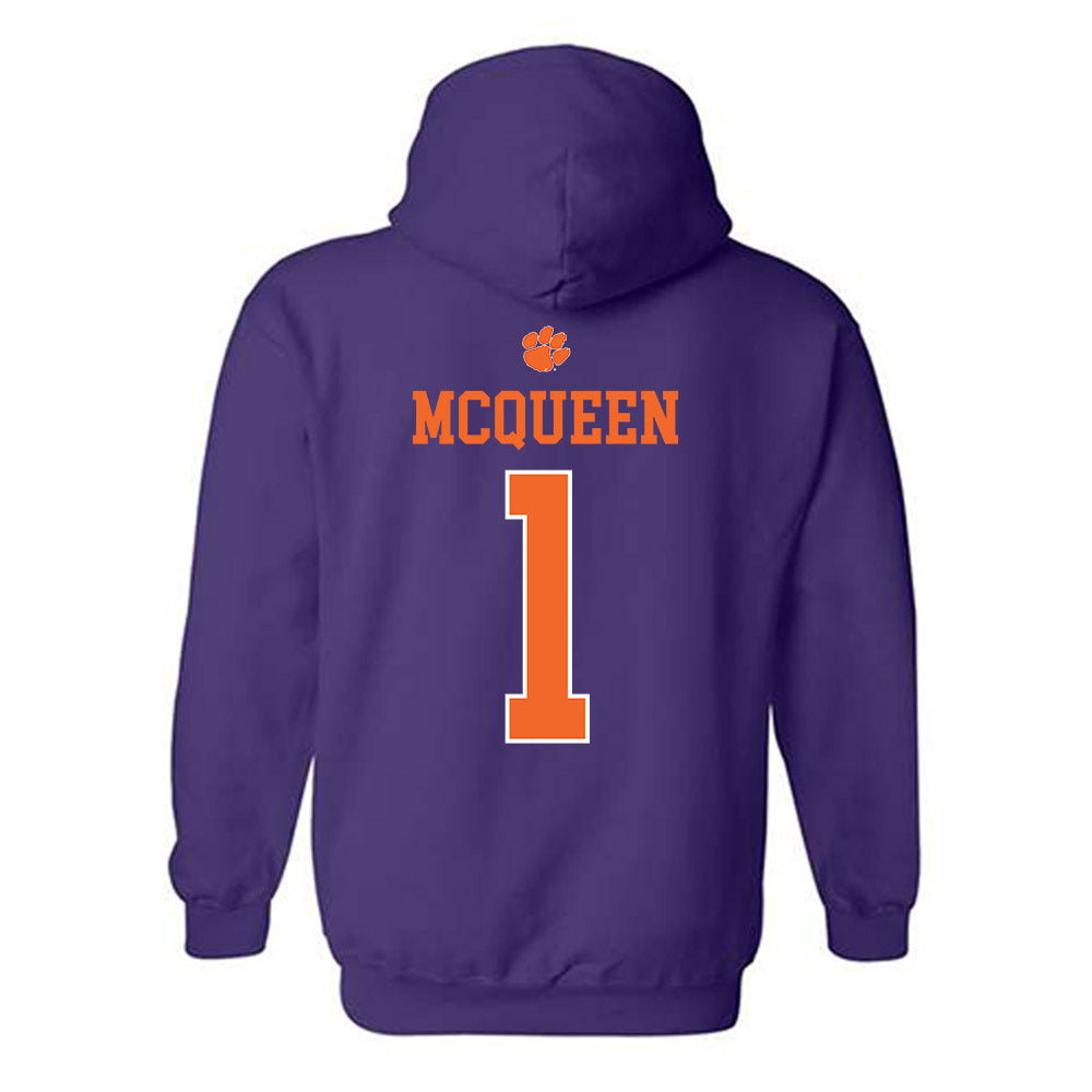 Clemson - NCAA Women's Basketball : Loyal McQueen - Classic Shersey Hooded Sweatshirt