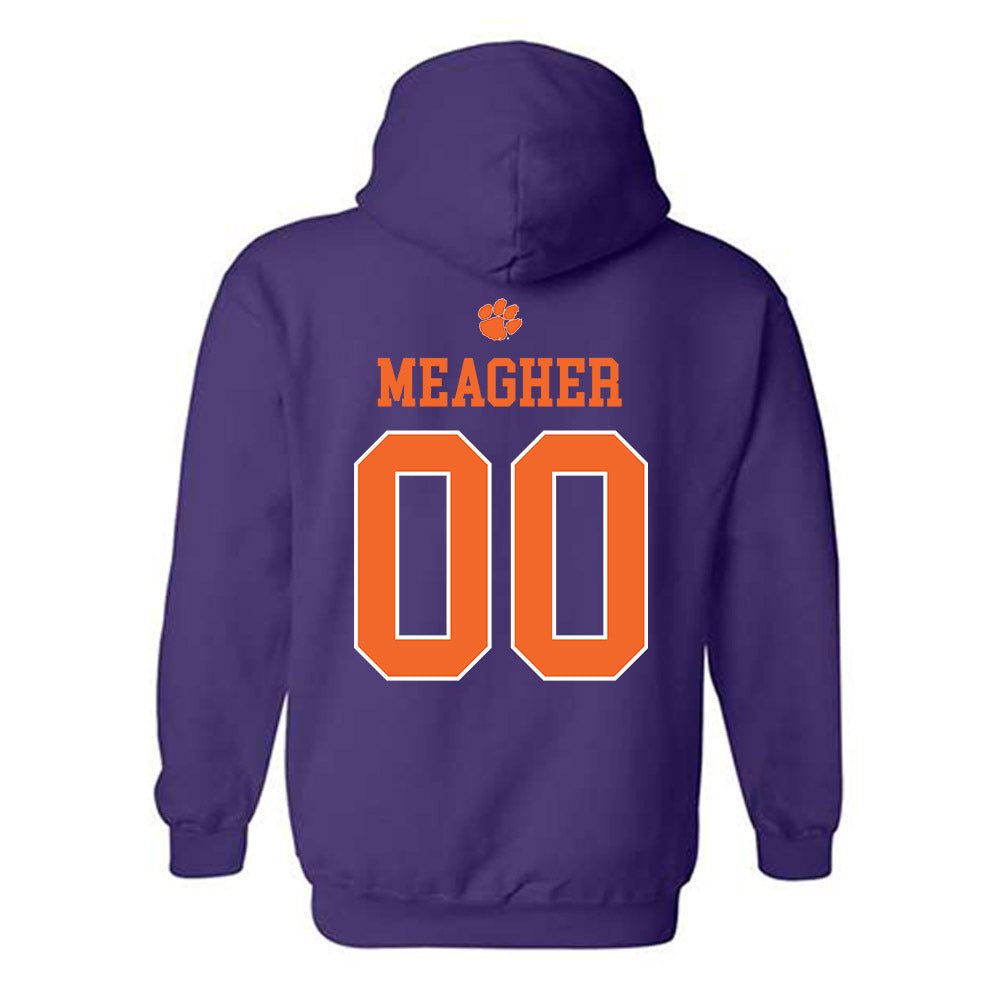 Clemson - NCAA Women's Lacrosse : Dylan Meagher - Classic Shersey Hooded Sweatshirt-1