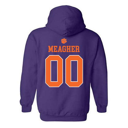 Clemson - NCAA Women's Lacrosse : Dylan Meagher - Classic Shersey Hooded Sweatshirt-1