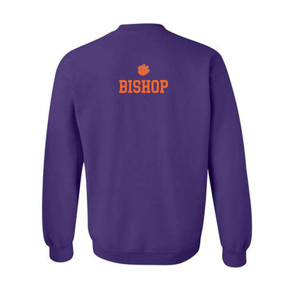 Clemson - NCAA Men's Track & Field : Tafari Bishop - Classic Shersey Crewneck Sweatshirt-1