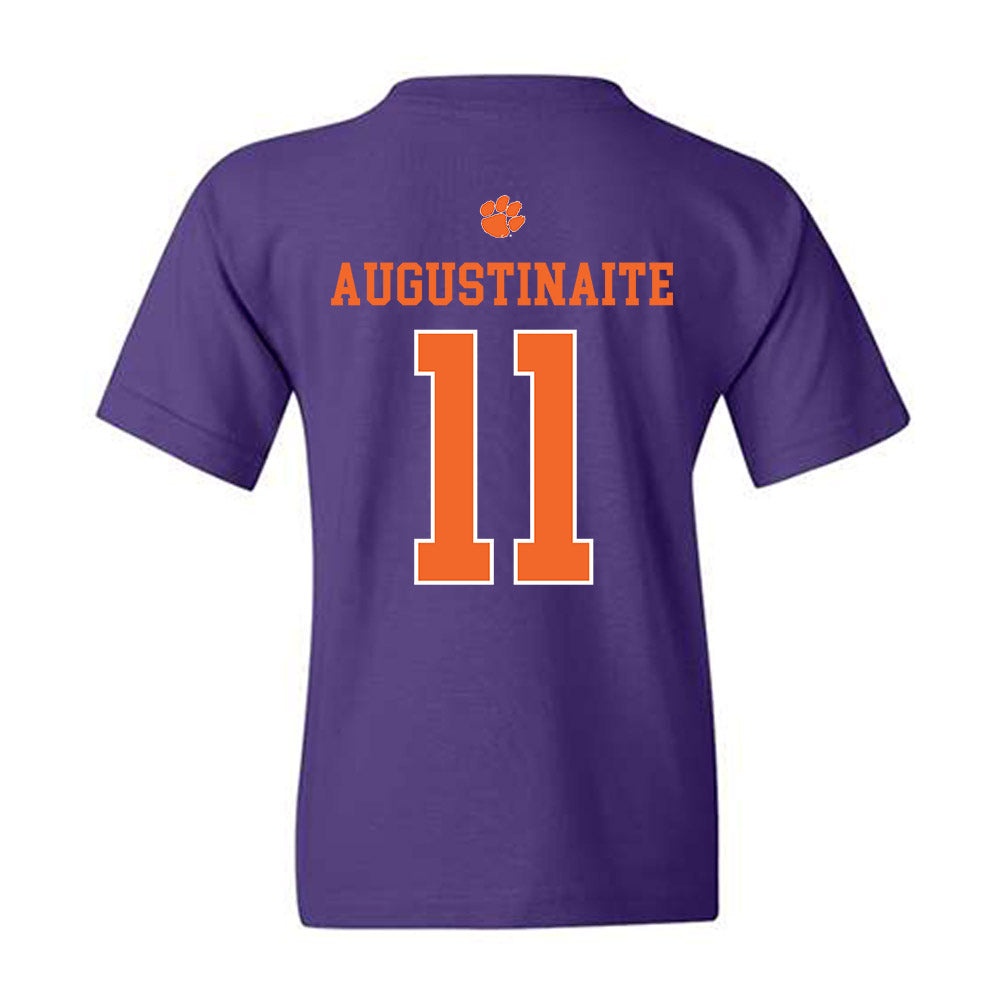 Clemson - NCAA Women's Basketball : Rusne Augustinaite - Classic Shersey Youth T-Shirt-1