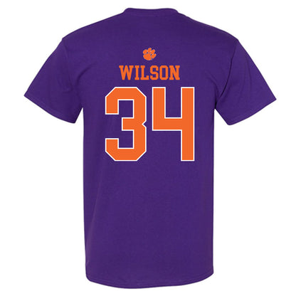 Clemson - NCAA Football : Max Wilson - Classic Shersey T-Shirt-1