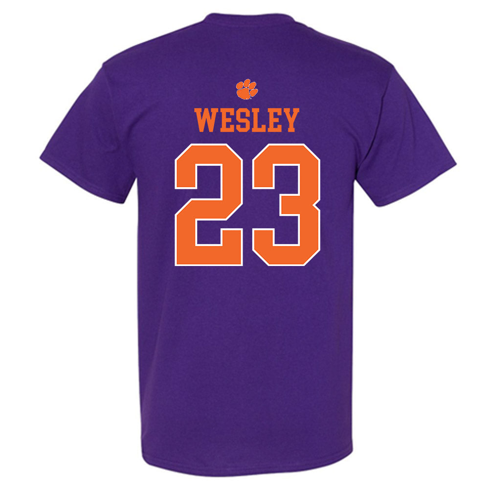 Clemson - NCAA Football : C.J. Wesley - Classic Shersey T-Shirt-1