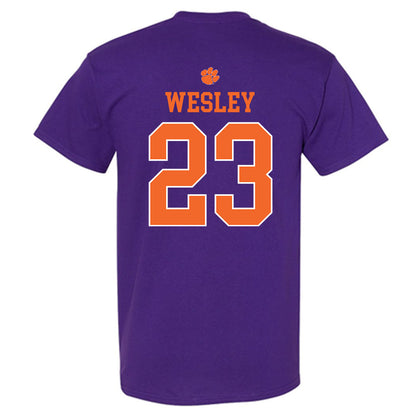 Clemson - NCAA Football : C.J. Wesley - Classic Shersey T-Shirt-1
