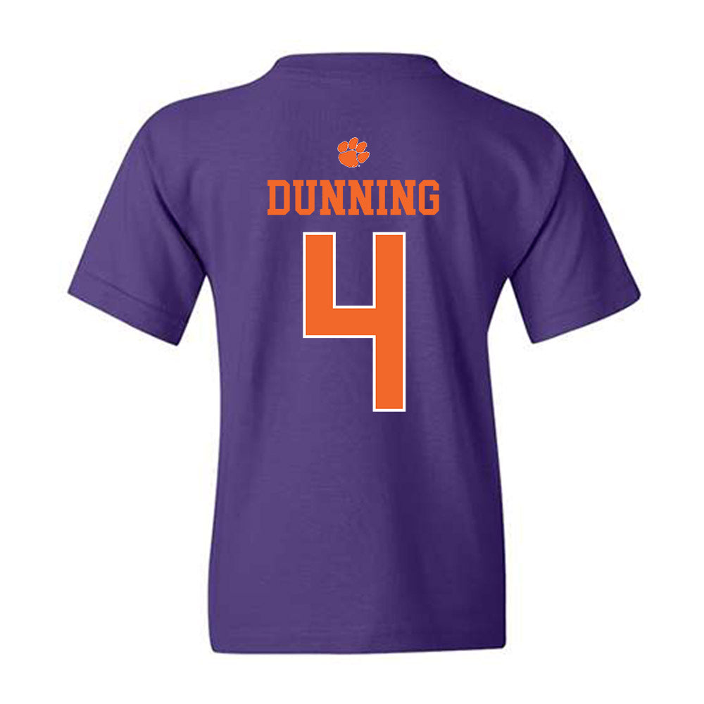 Clemson - NCAA Softball : Abby Dunning - Classic Shersey Youth T-Shirt-1