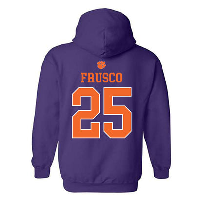Clemson - NCAA Baseball : Nicholas Frusco - Classic Shersey Hooded Sweatshirt-1