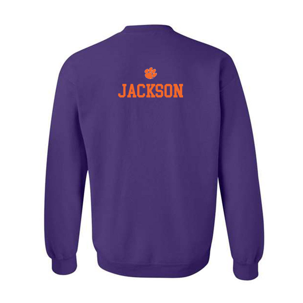Clemson - NCAA Women's Gymnastics : Eve Jackson - Classic Shersey Crewneck Sweatshirt-1