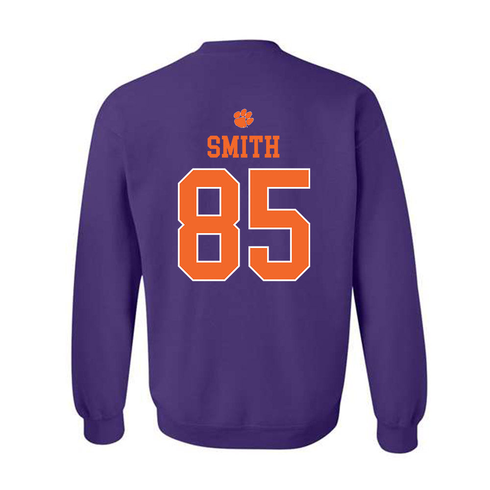 Clemson - NCAA Football : Jackson Smith - Classic Shersey Crewneck Sweatshirt-1