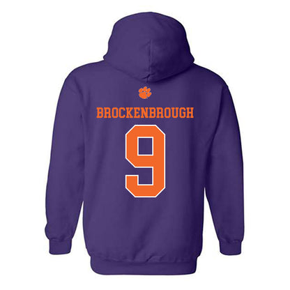 Clemson - NCAA Softball : Jamison Brockenbrough - Classic Shersey Hooded Sweatshirt-1